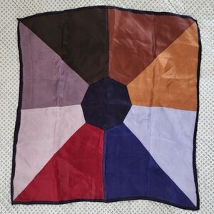 Colorful Geometric Pattern Scarf